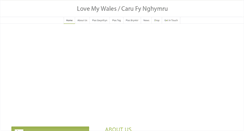 Desktop Screenshot of lovemywales.org